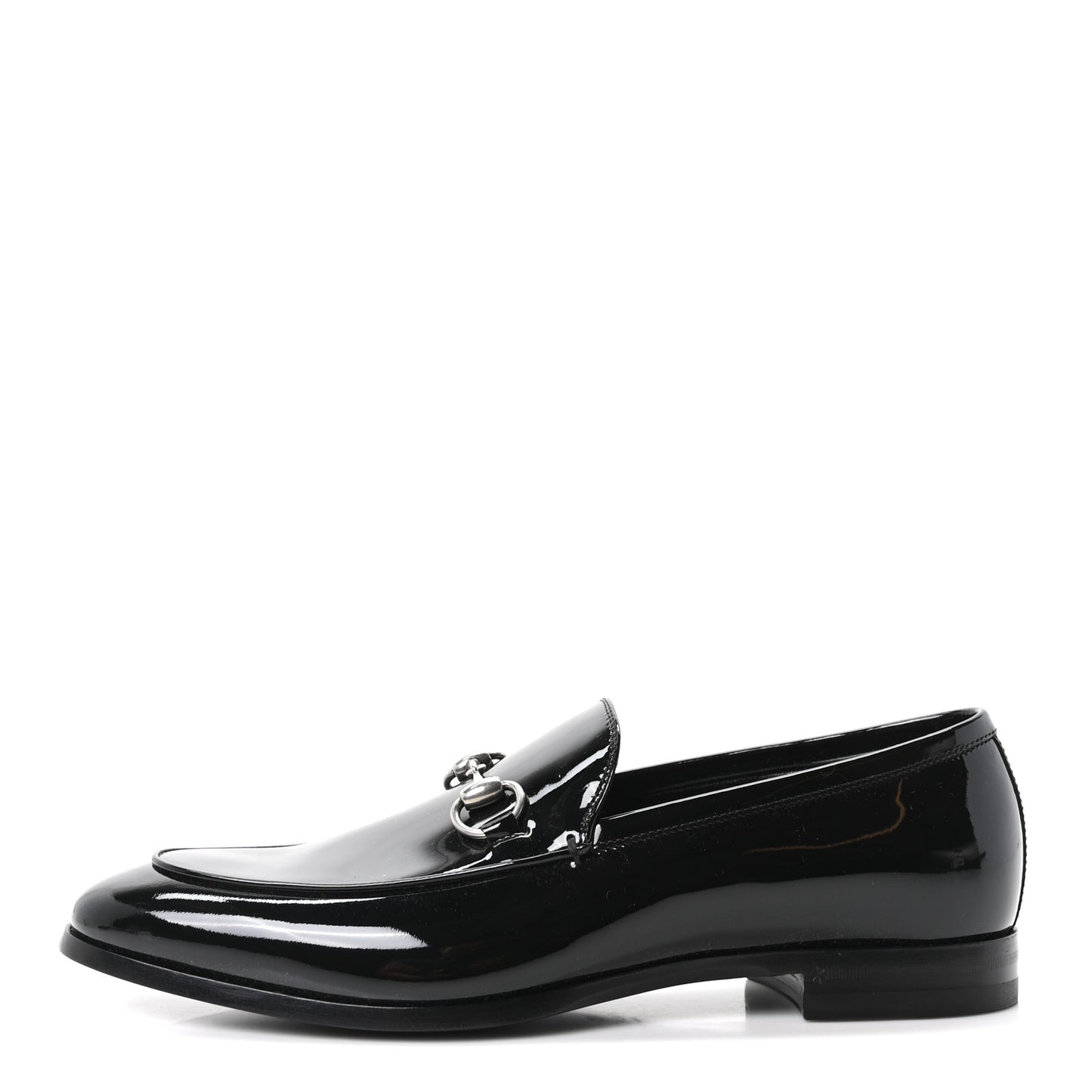 Vernice Crystal Horsebit Mens Jordaan Loafers 8 Black