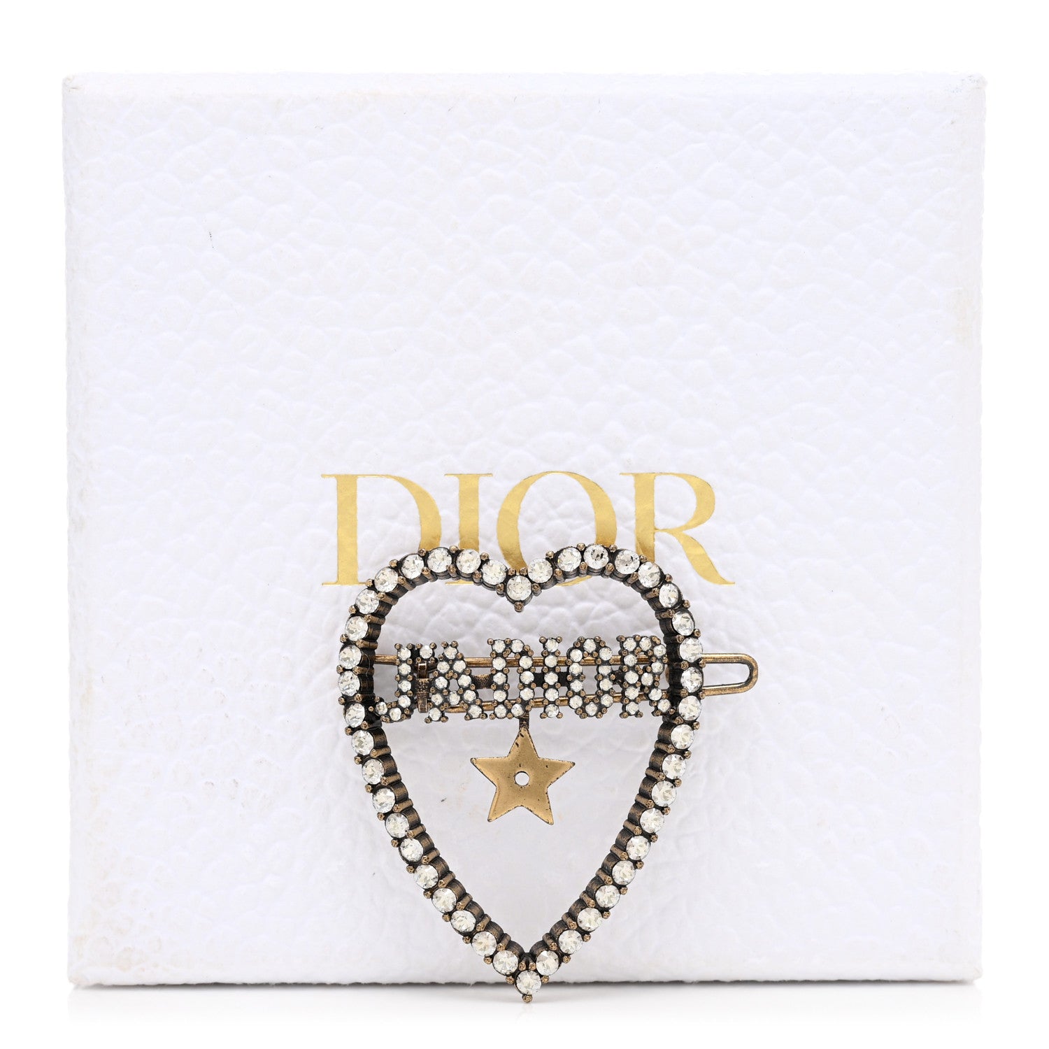 Christian Dior Crystal Heart J'Adior Barrette 1246474 – FASHIONPHILE