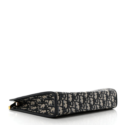 Christian Dior Oblique 30 Montaigne Pouch Blue 4 of 6