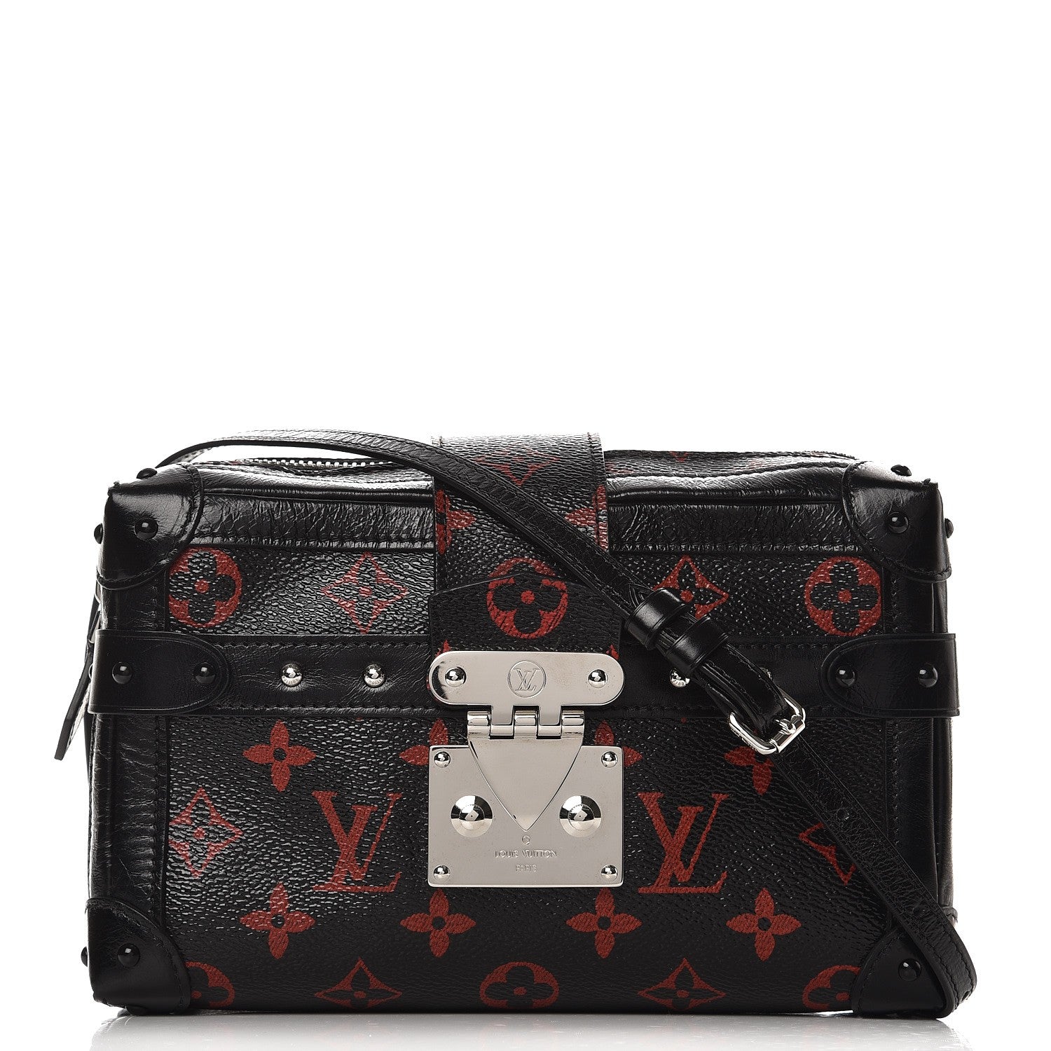 Louis Vuitton Monogram Petite Malle Soft MM Infrarouge 1 of 8