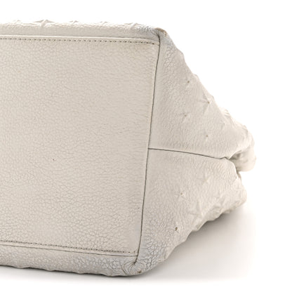 Jimmy Choo Grained Calfskin Embossed Star Small Sofia Tote Chalk 10 of 12
