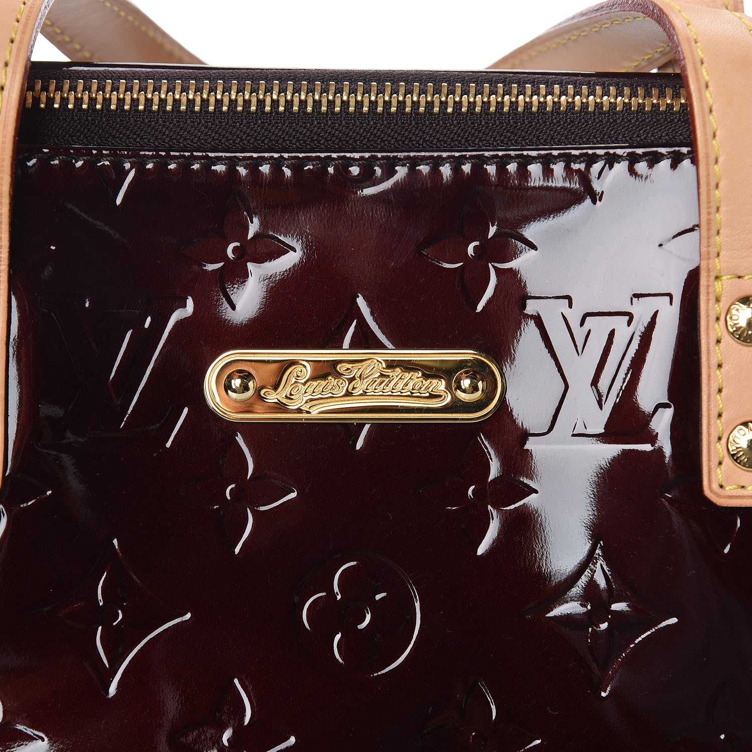 Louis Vuitton Vernis Bellevue PM Amarante 10 of 10