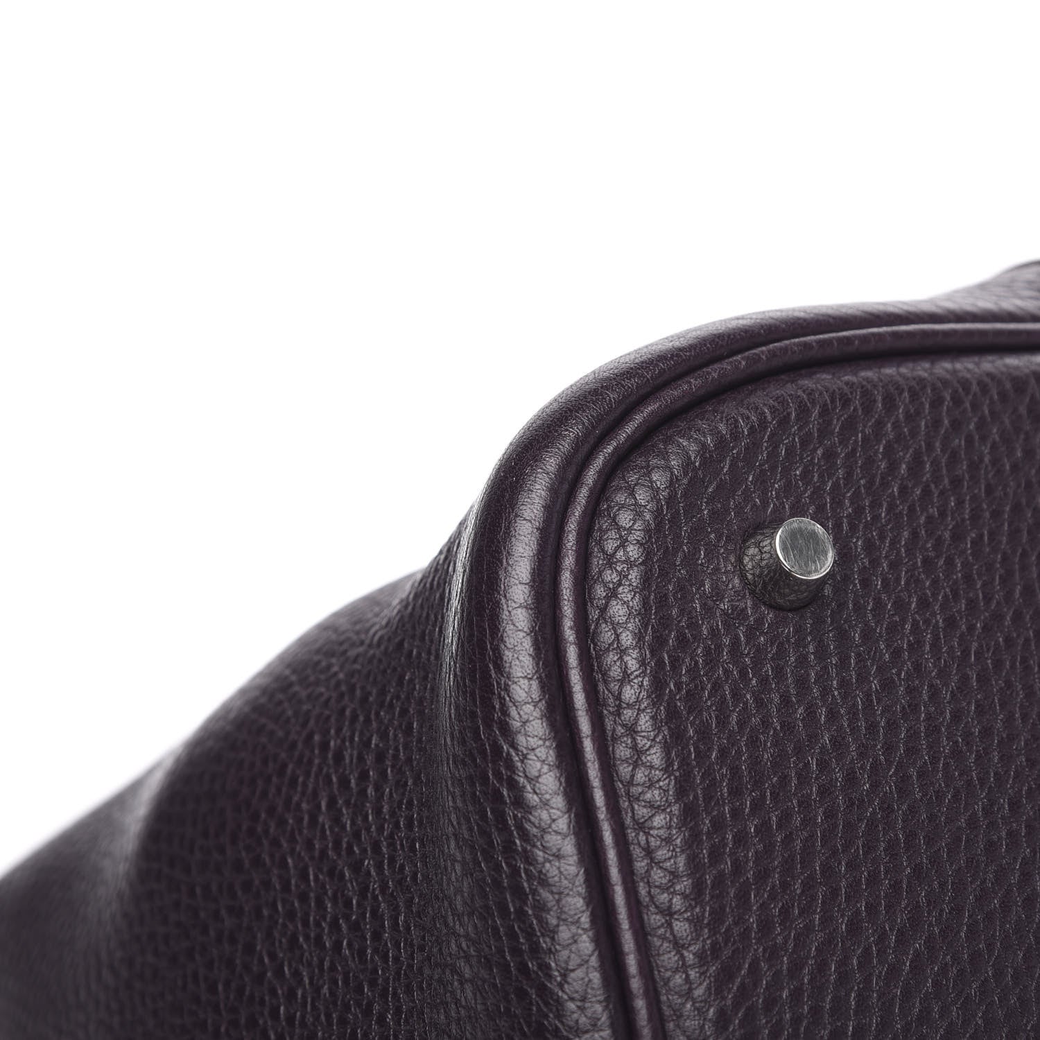 Hermes Taurillon Clemence Picotin Lock 26 GM Raisin 8 of 11