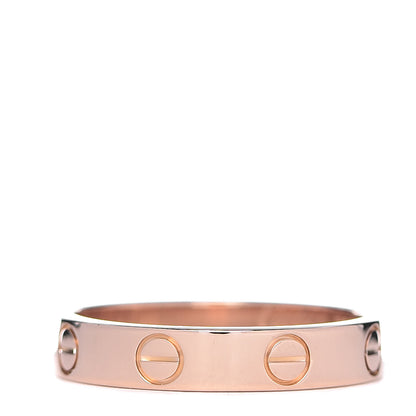 Cartier 18K Pink Gold 3.5mm LOVE Wedding Band Ring 52 6 3 of 5