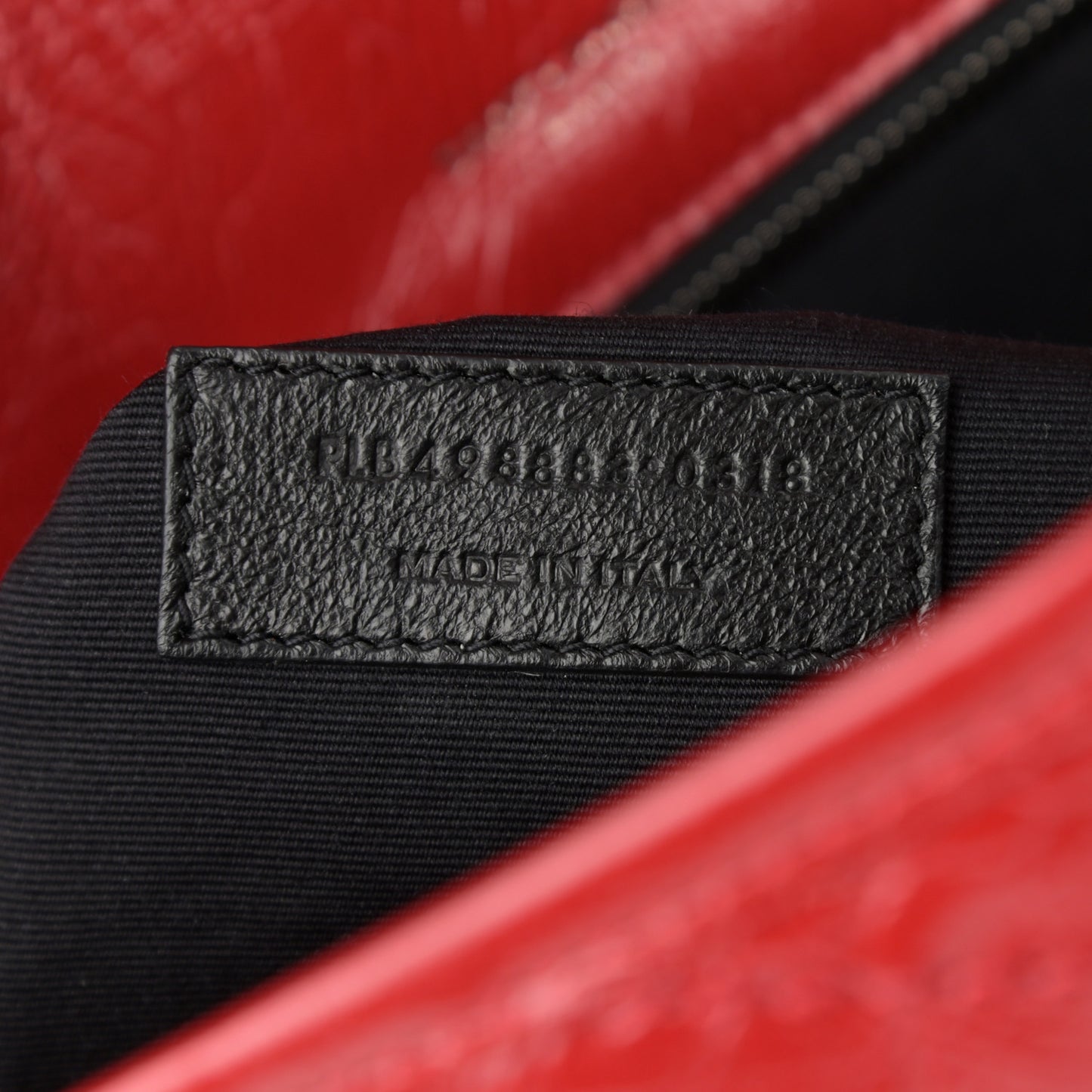 Crinkled Calfskin Matelasse Monogram Large Niki Chain Satchel Rouge Eros
