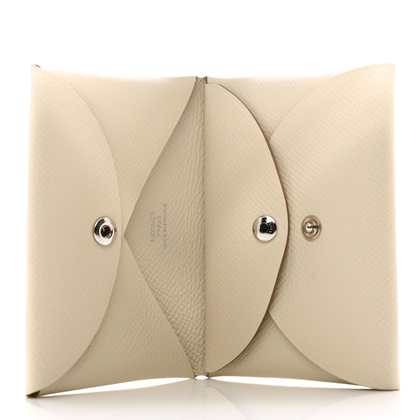 Epsom Calvi Duo Card Case Craie