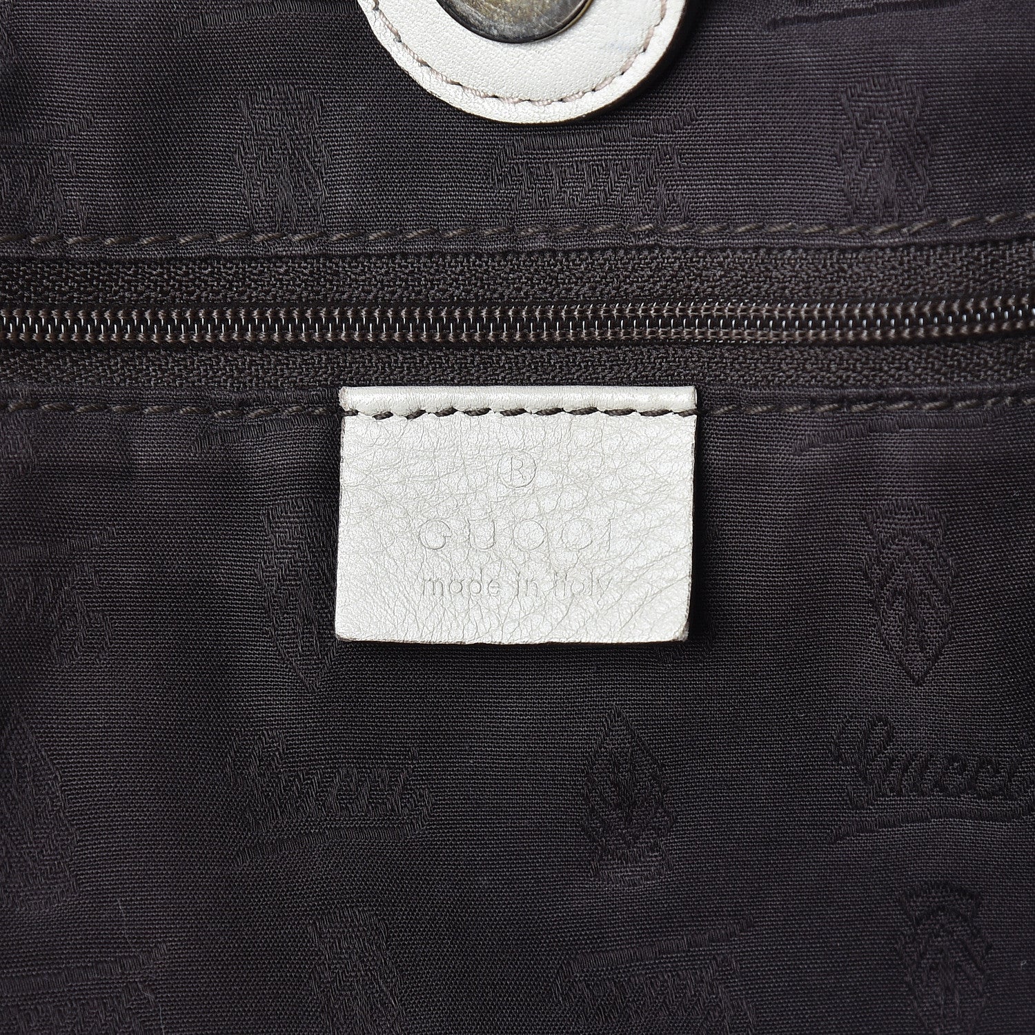 Gucci Guccissima Large Sukey Tote Mystic White 6 of 11