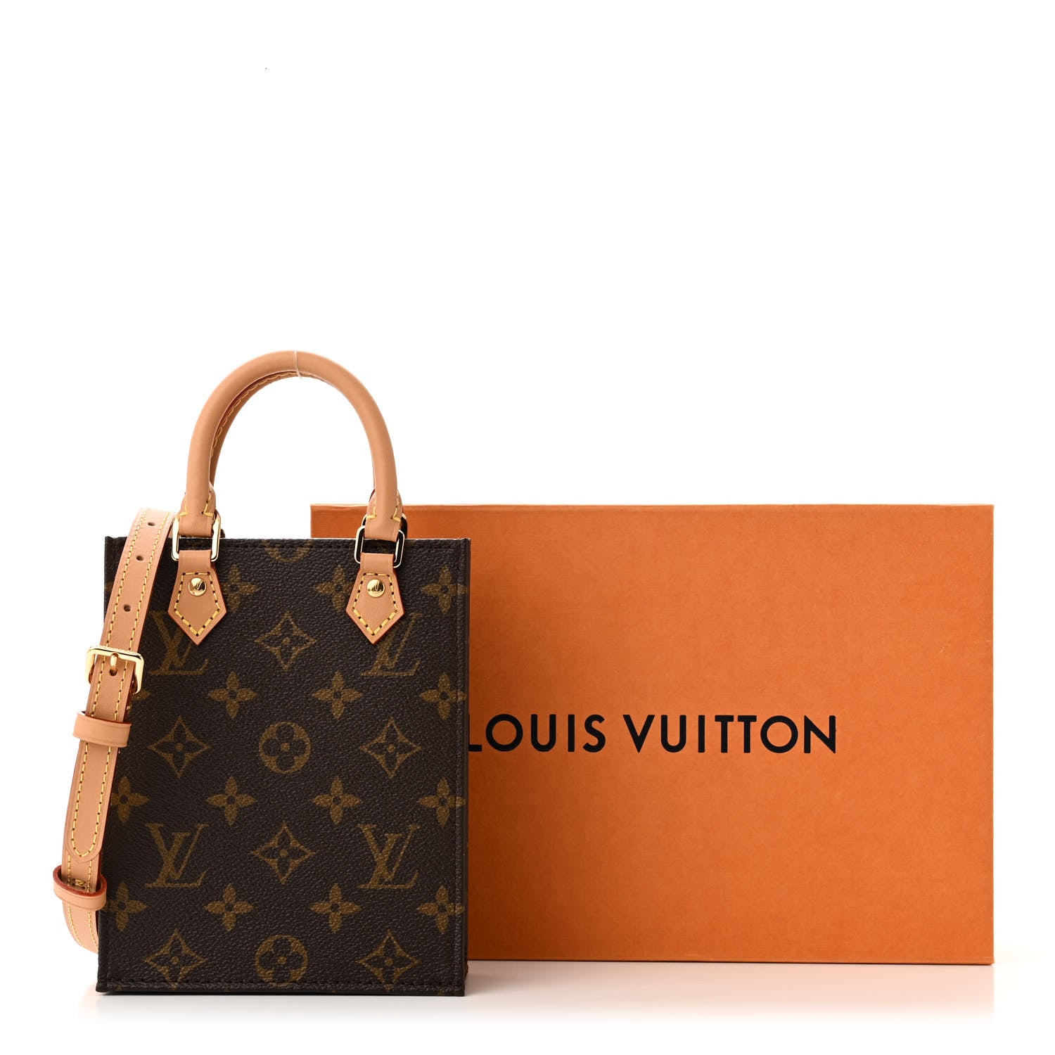 Louis Vuitton Monogram Petit Sac Plat 10 of 10