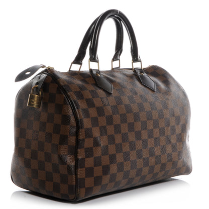 Louis Vuitton Damier Ebene Speedy 30 3 of 7