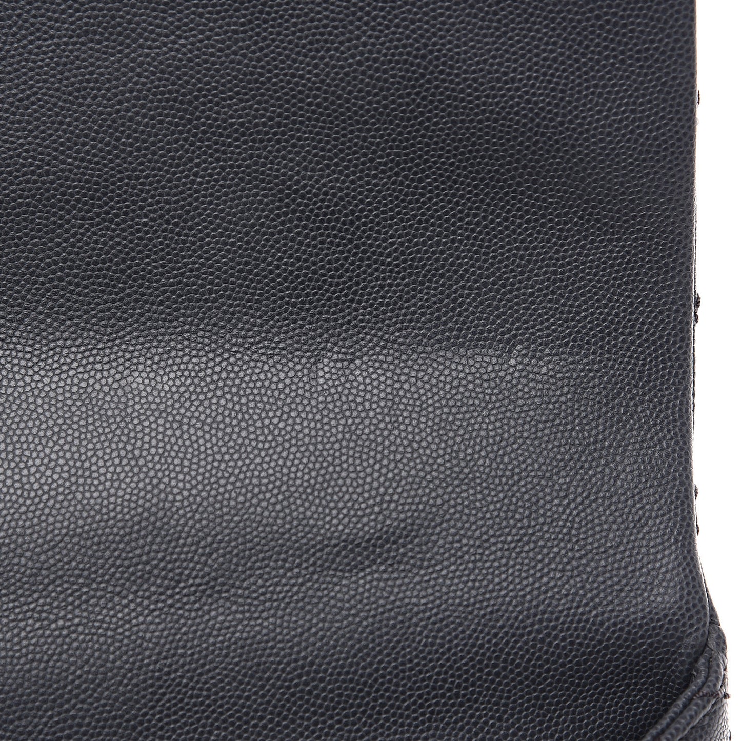Caviar Quilted Small Coco Handle Flap Gray