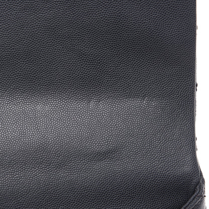 Chanel Caviar Quilted Small Coco Handle Flap Gray 8 of 11