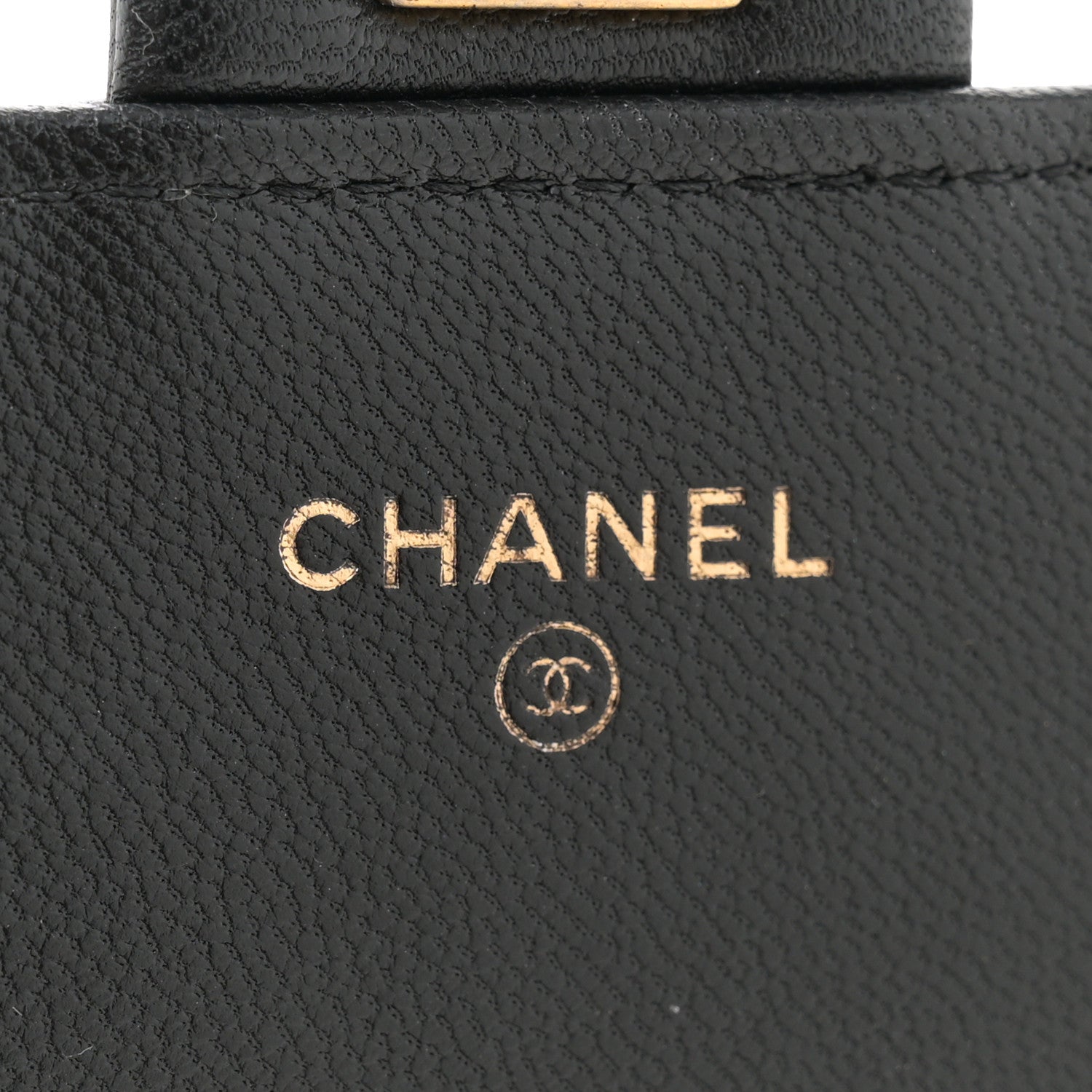 Chanel Goatskin Quilted Chic Pearls Clutch With Chain Black 6 of 10