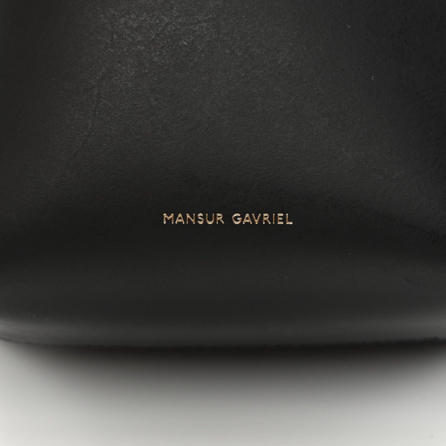 Mansur Gavriel Calfskin Mini Mini Bucket Bag Black Flamma 6 of 12