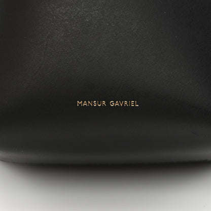 Mansur Gavriel Calfskin Mini Mini Bucket Bag Black Flamma 6 of 12