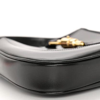 Gucci Boarded Dyana Lux Calfskin Small Jackie 1961 Hobo Black 9 of 13