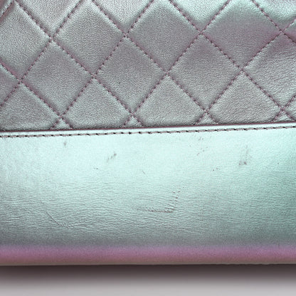 Chanel Iridescent Lambskin Calfskin Quilted Medium Gabrielle Hobo Light Purple 13 of 13