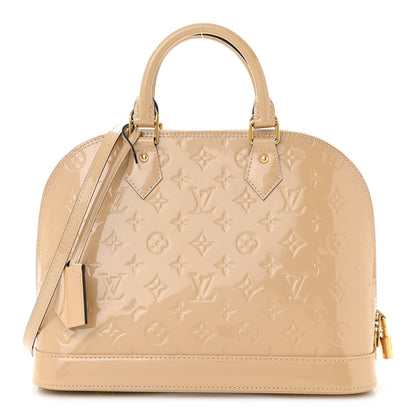 Louis Vuitton Vernis Alma PM Dune 1 of 10