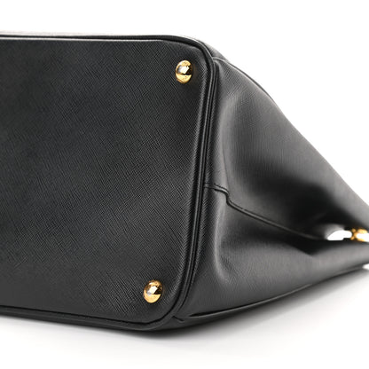 Prada Saffiano Lux Large Tote Black 9 of 11