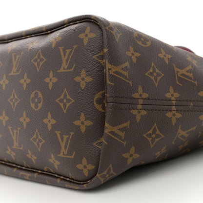 Louis Vuitton Monogram Inside Out Neverfull Bandouliere MM Sari Red 9 of 11