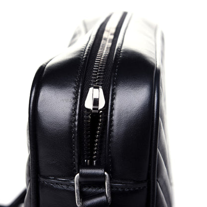 Saint Laurent Calfskin Matelasse Monogram Lou Camera Bag Black 10 of 10