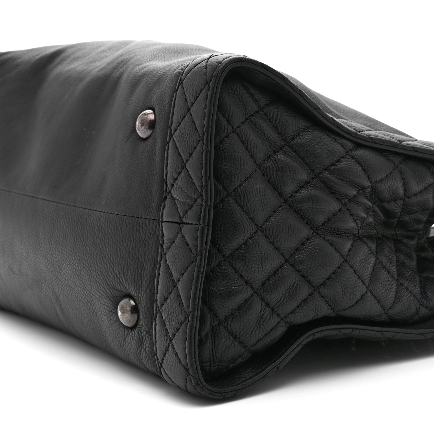 Chanel Calfskin Boy Reverso Shopping Tote Black 10 of 10