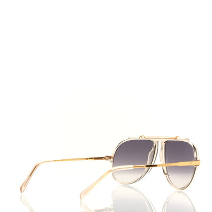 Celine Acetate Sunglasses CL 400251 Clear 4 of 6