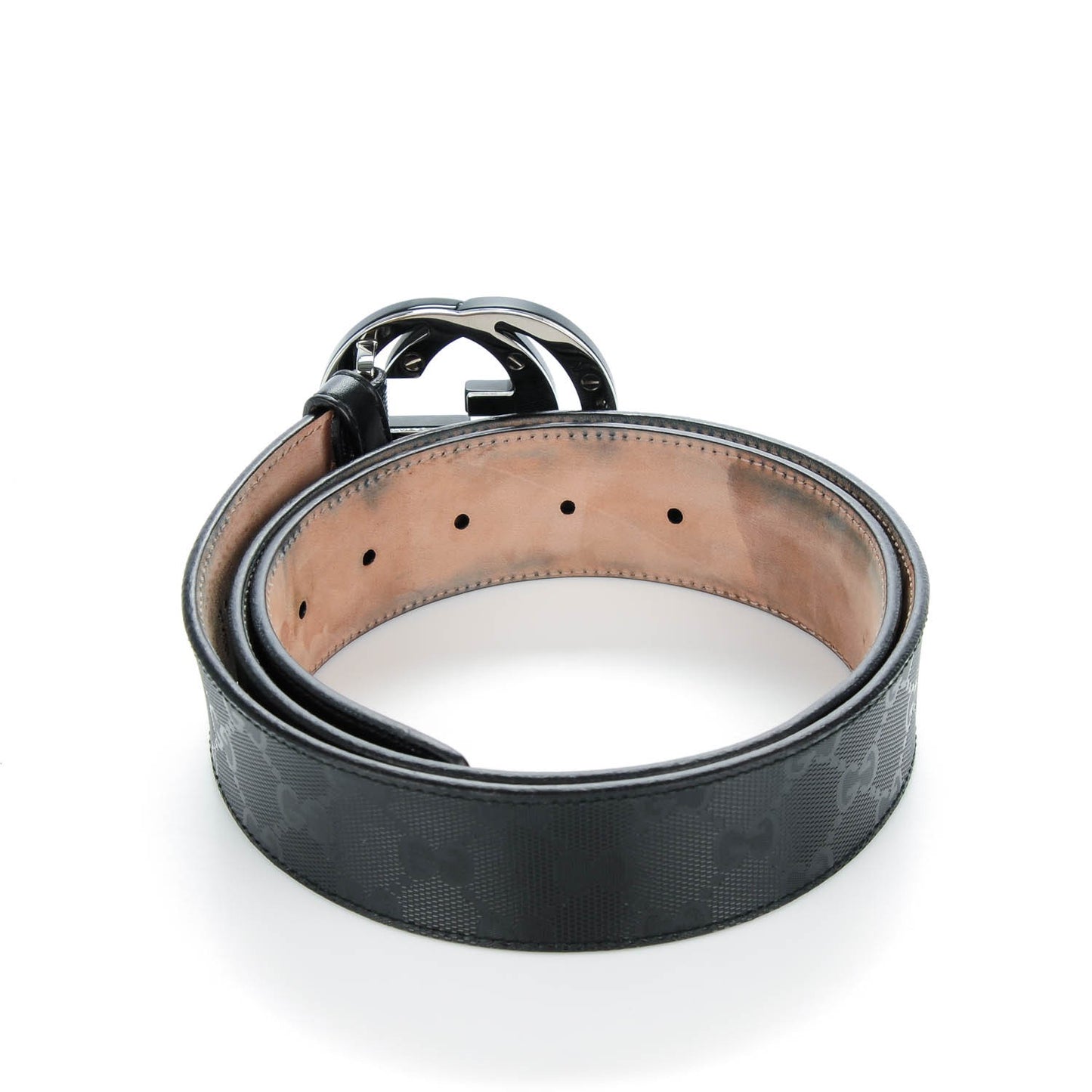 Imprime Monogram Interlocking G Belt 90 36 Black