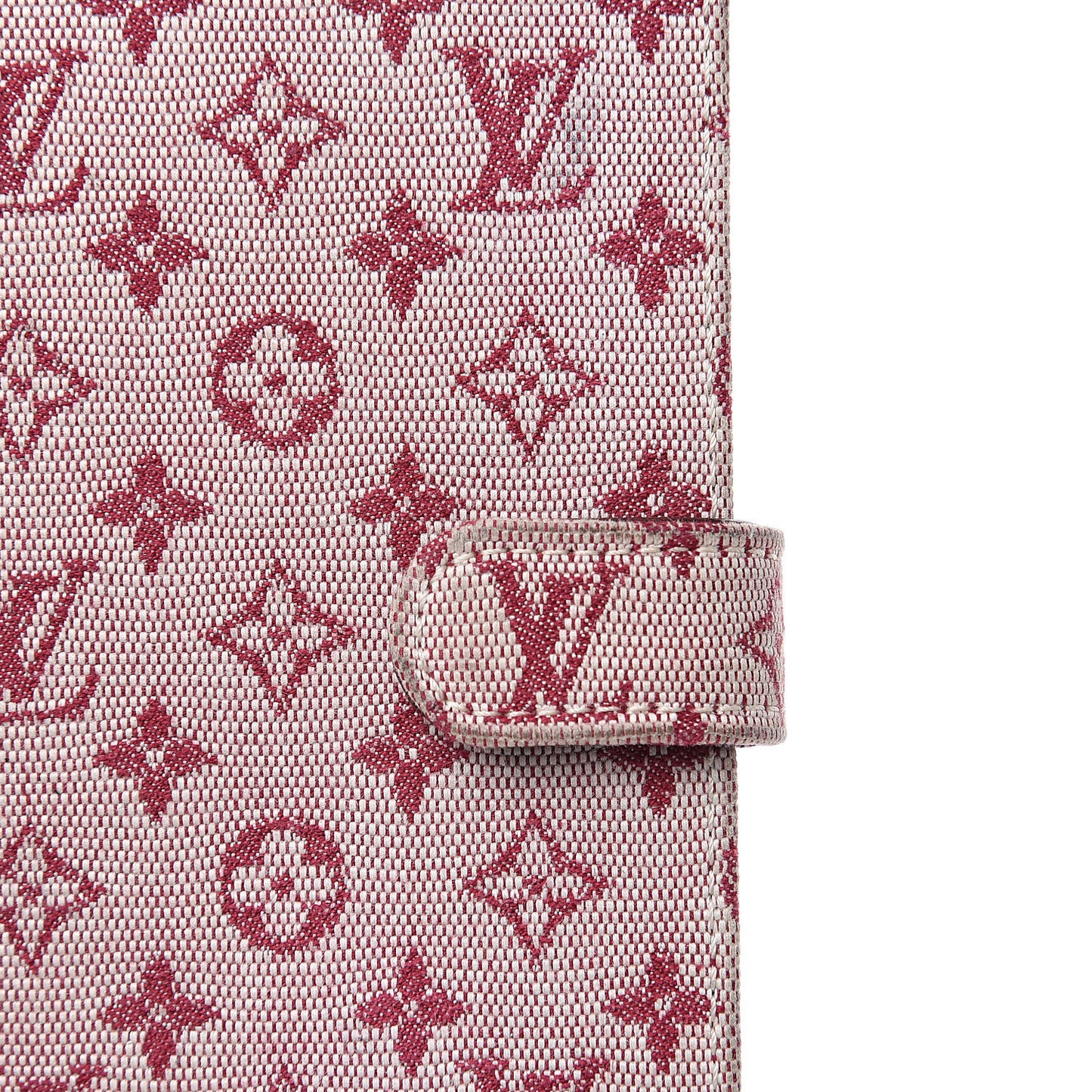 Mini Lin Small Ring Agenda Cover Cherry