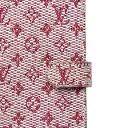 Louis Vuitton Mini Lin Small Ring Agenda Cover Cherry 9 of 14