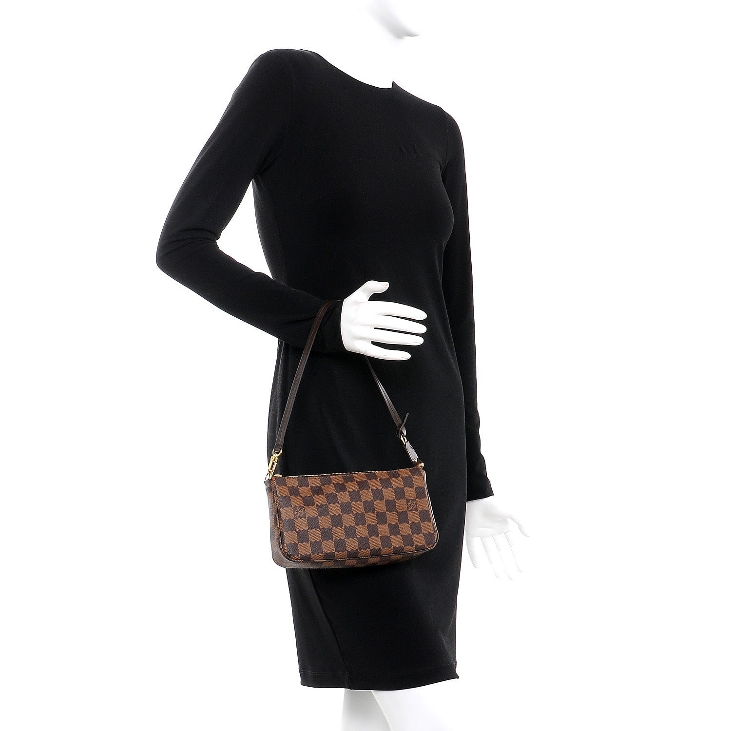 Louis Vuitton Damier Ebene Pochette Accessories NM 2 of 7