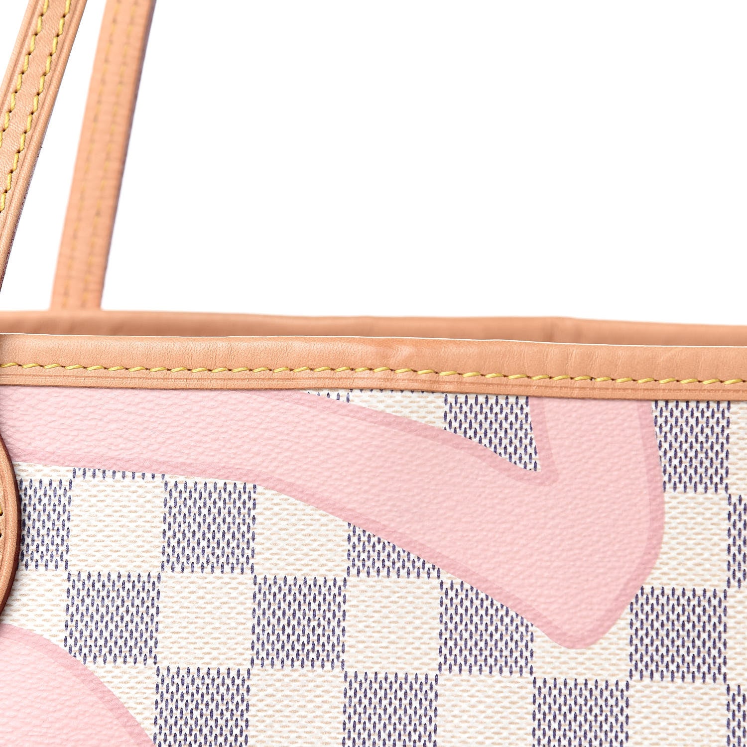 Louis Vuitton Damier Azur Tahitienne Neverfull MM 12 of 14