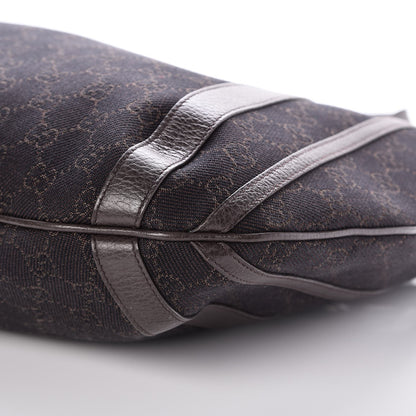 Gucci Monogram Medium Abbey Convertible Tote Dark Brown 10 of 10