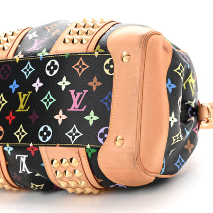 Louis Vuitton Monogram Multicolor Courtney MM Black 9 of 15