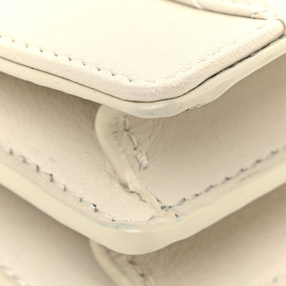 Saint Laurent Lambskin Quilted Mini Gaby Satchel Blanc Vintage 13 of 21