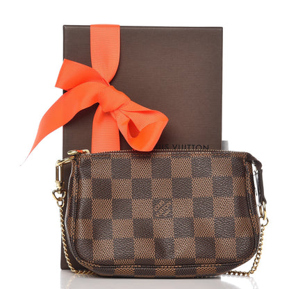 Louis Vuitton Damier Ebene Mini Pochette Accessories 9 of 16