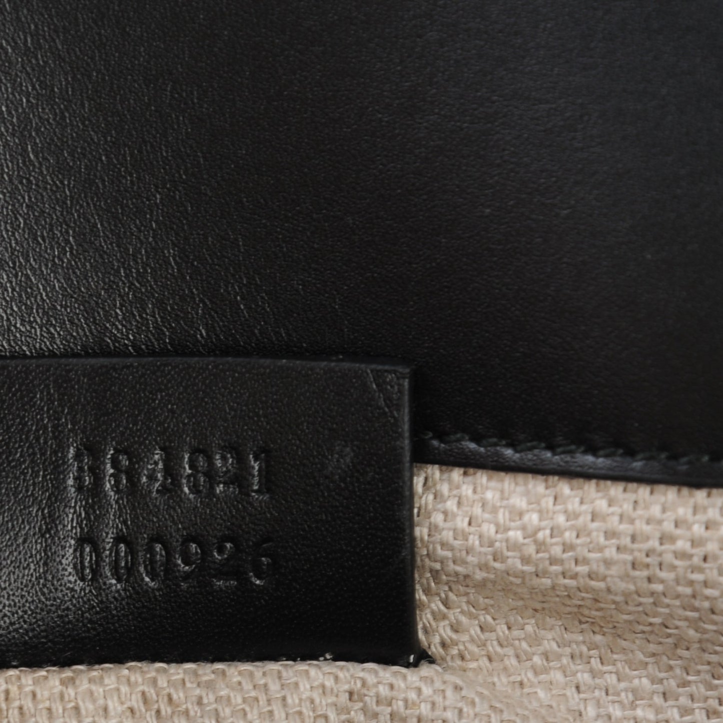 Monogram Small Lady Web Shoulder Bag Beige Black