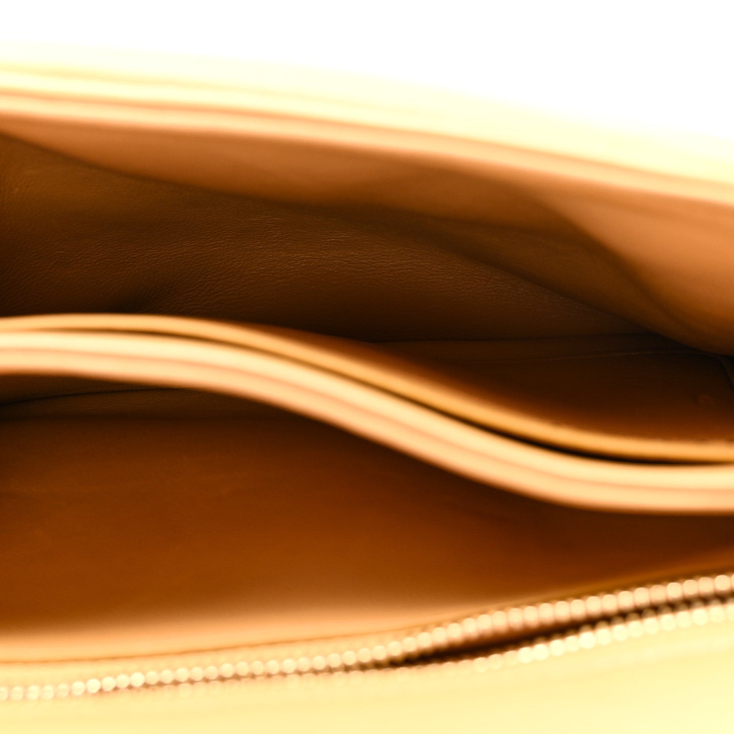 Lambskin Goya Puffer Bag Oak