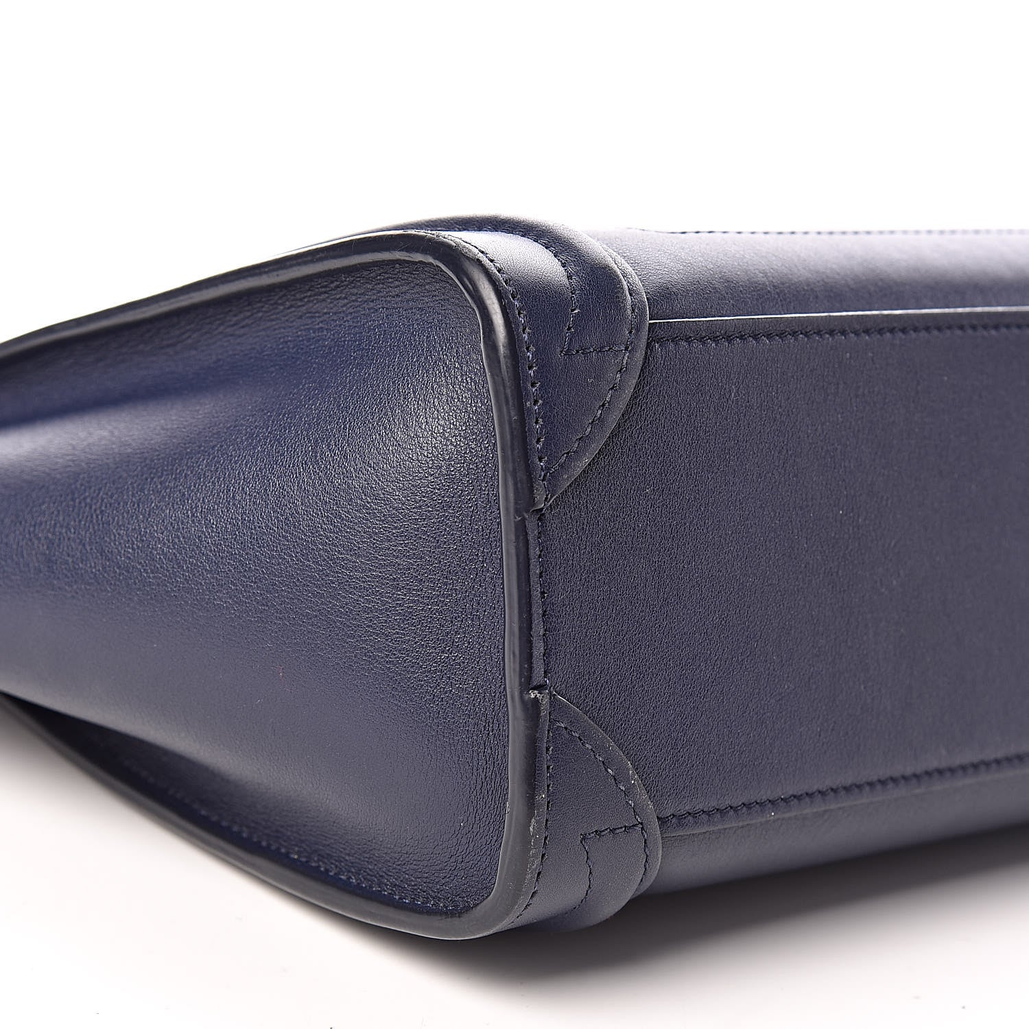 Celine Smooth Calfskin Nano Luggage Ink 9 of 15