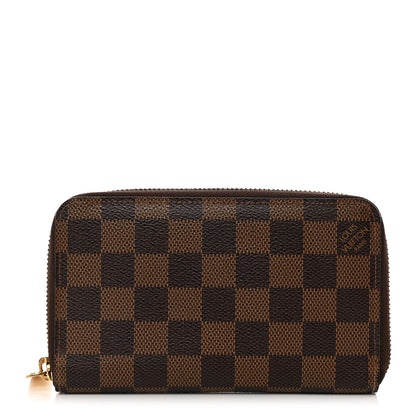 Louis Vuitton Damier Ebene Zippy Compact Wallet 1 of 12