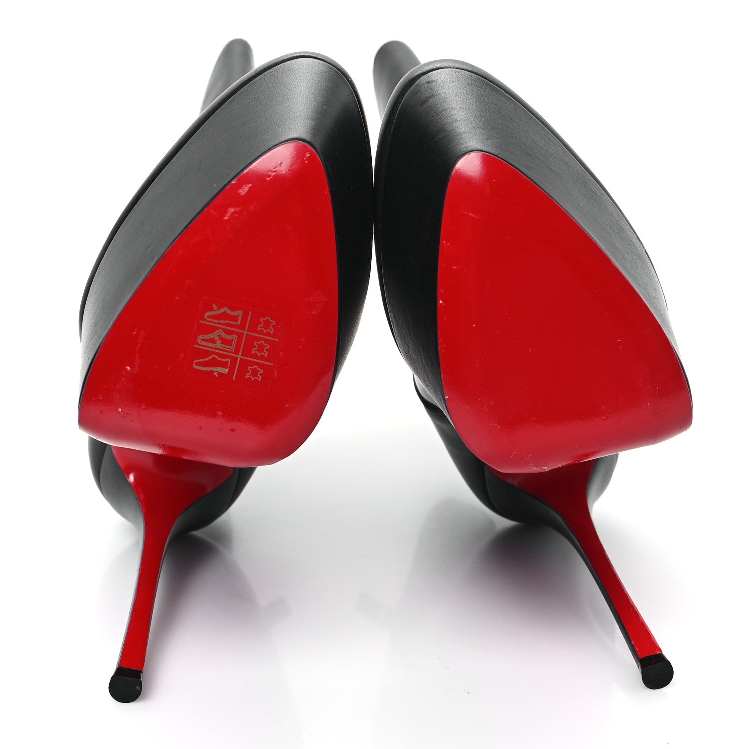 Christian Louboutin Calfskin Dolly Alta Booty 160 Ankle Boots 38 Black 6 of 9