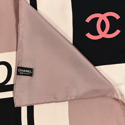 Chanel Silk CC Square Scarf Multicolor 3 of 4