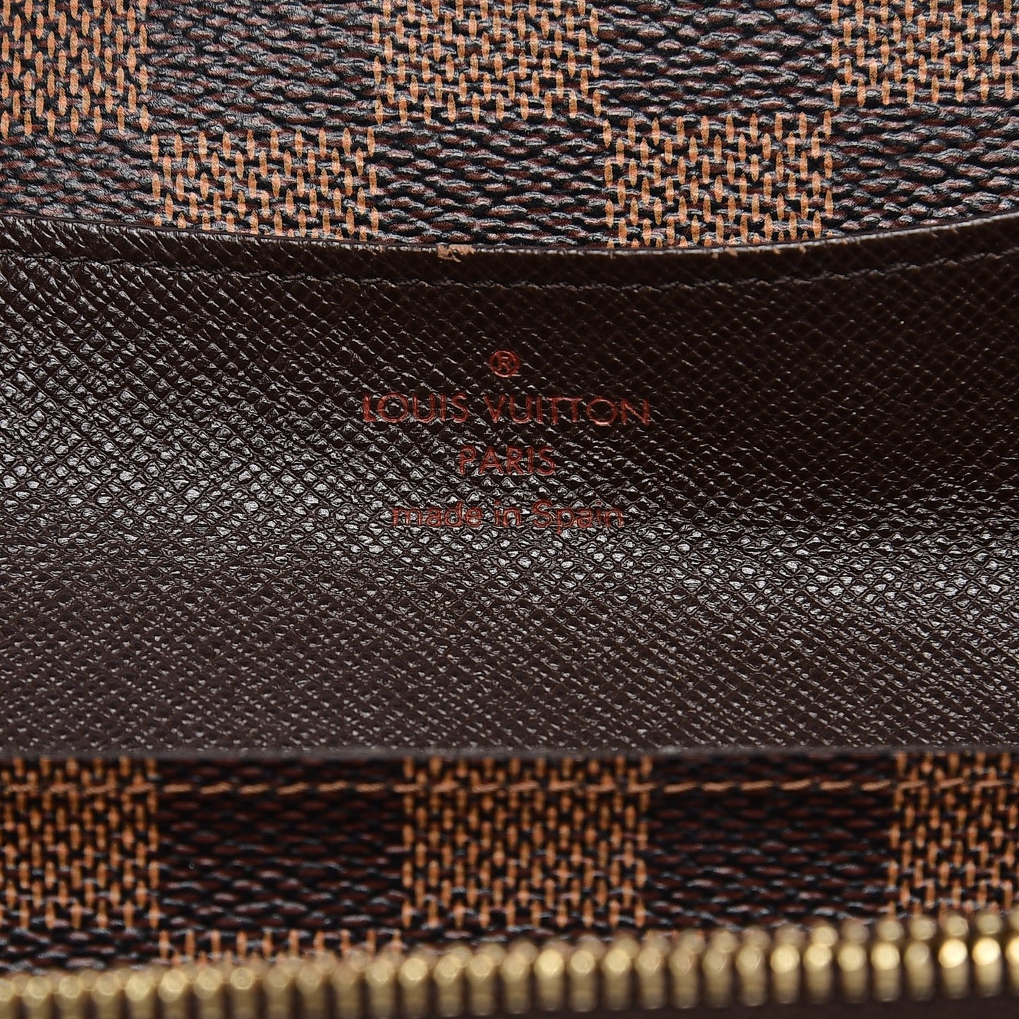 Damier Ebene Emilie Wallet