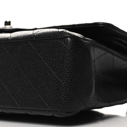 Chanel Caviar Quilted Medium Double Flap Black 10 of 10