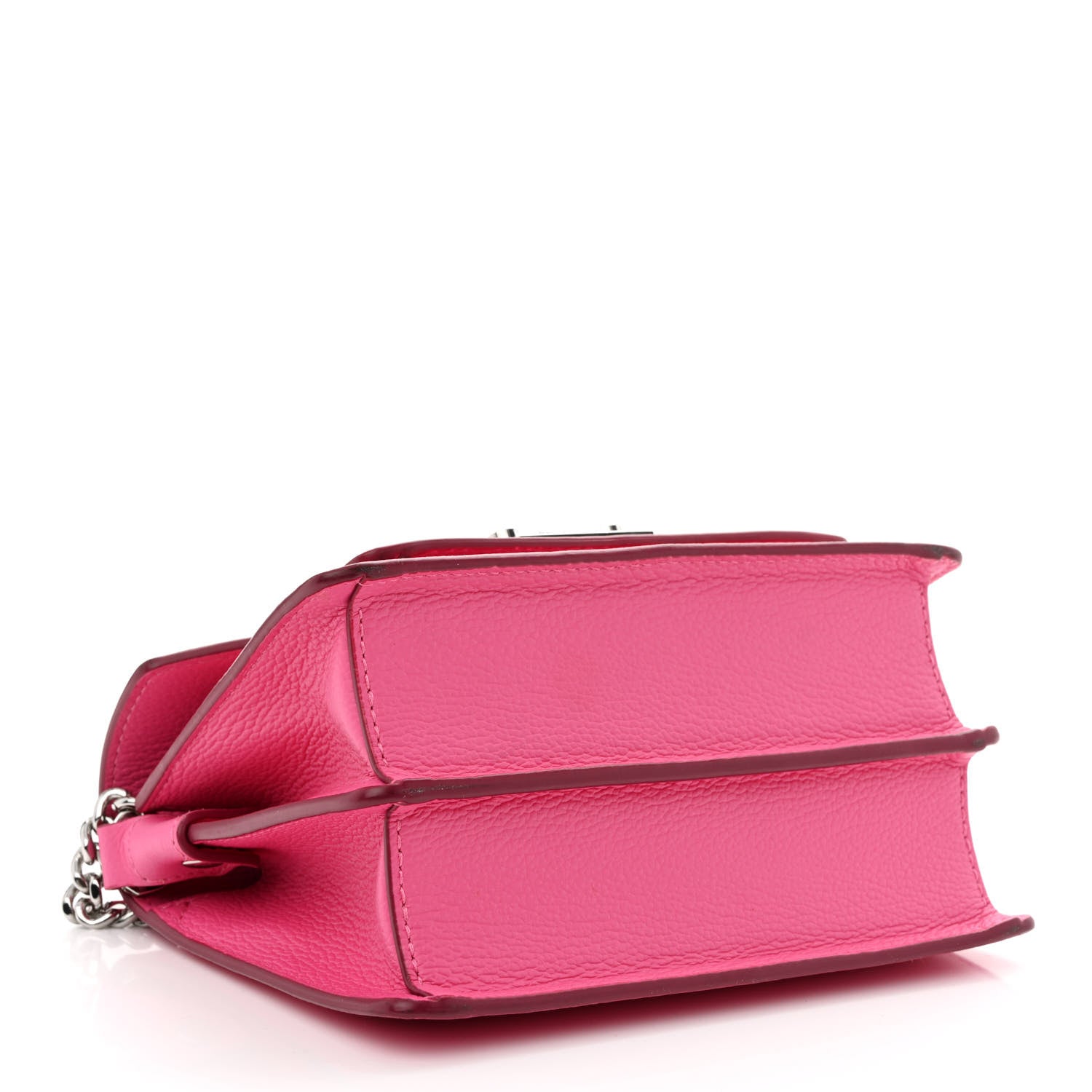 MCM Grained Calfskin Park Avenue Calfskin Mini Patricia Crossbody Bag Sugar Pink 4 of 12
