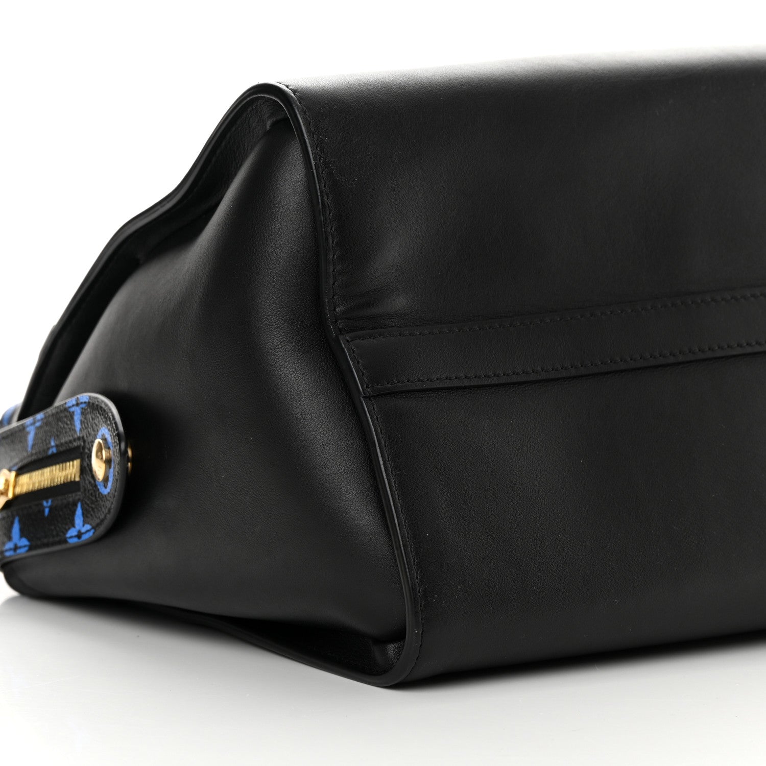 Louis Vuitton Smooth Calfskin Colored Monogram Speedy Amazon MM Blue Black 8 of 15
