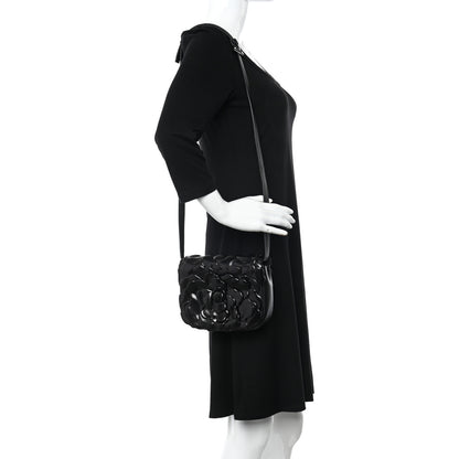 Valentino Garavani Nappa Atelier 03 Rose Edition Small Flap Crossbody Bag Black 2 of 12