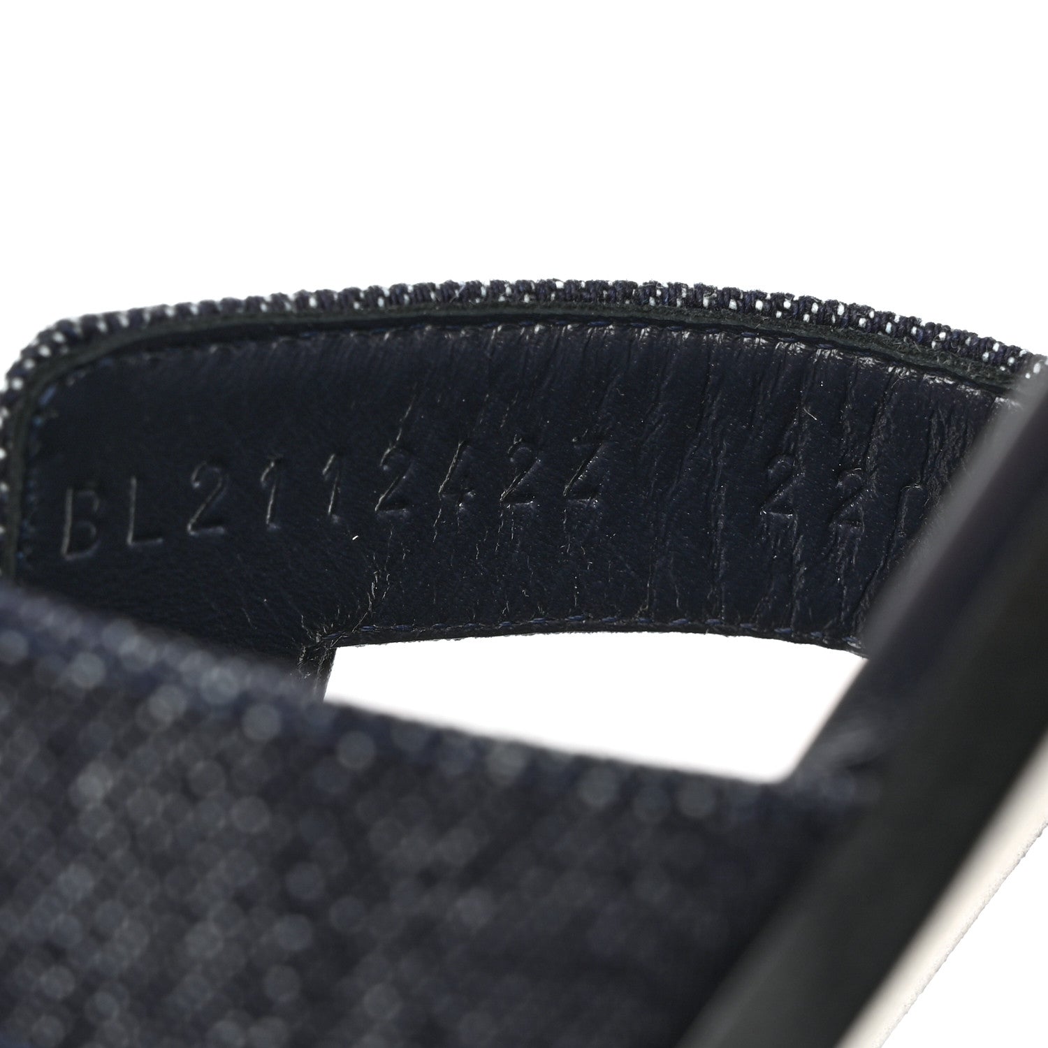 Hermes Denim Canvas Oran Sandals 36 Bleu Brut 7 of 9