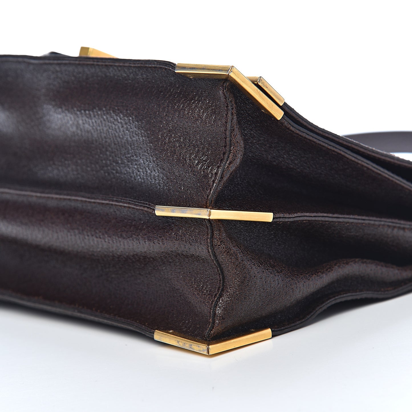 Vitello Classico No.1 Satchel Dark Brown