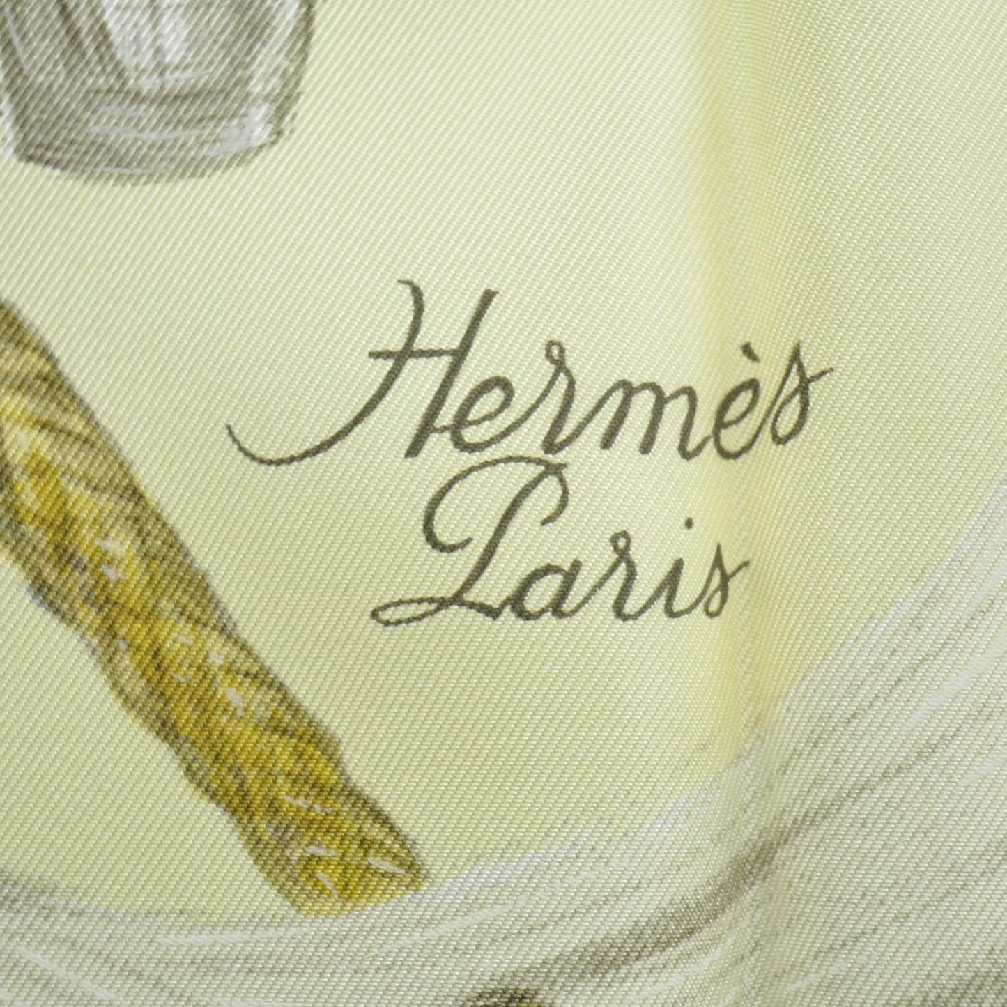 Silk A Propos de Bottes Scarf 90 Jaune