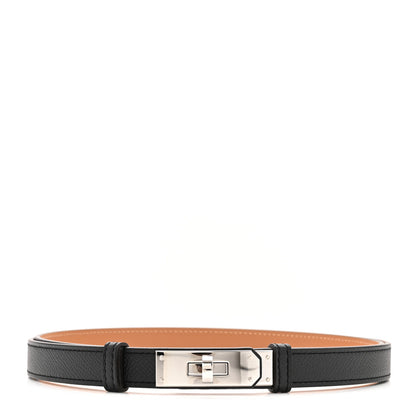 Hermes Epsom Kelly Belt Black 1 of 5